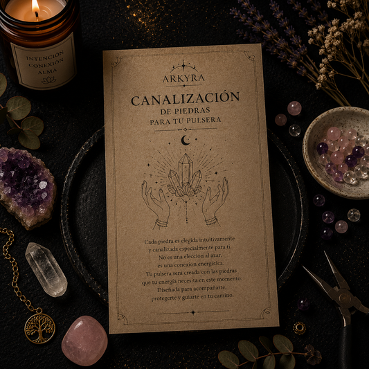 Pulsera Canalizada — creada desde tu energía